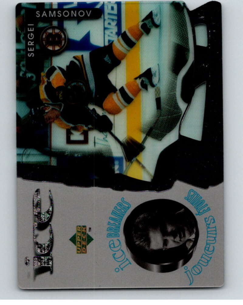 1997-98 McDonald's Upper Deck #40 Sergei Samsonov Boston Bruins V55082 Image 1