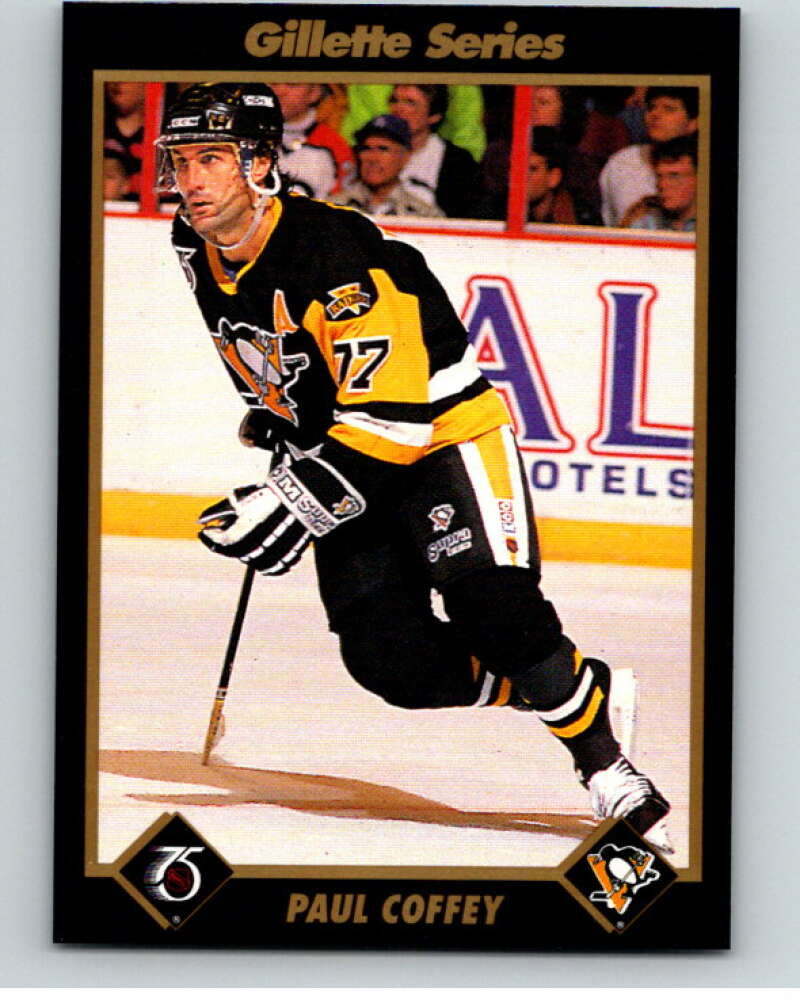 1991-92 Gillette Series Super Stars #37 Paul Coffey V55108 Image 1