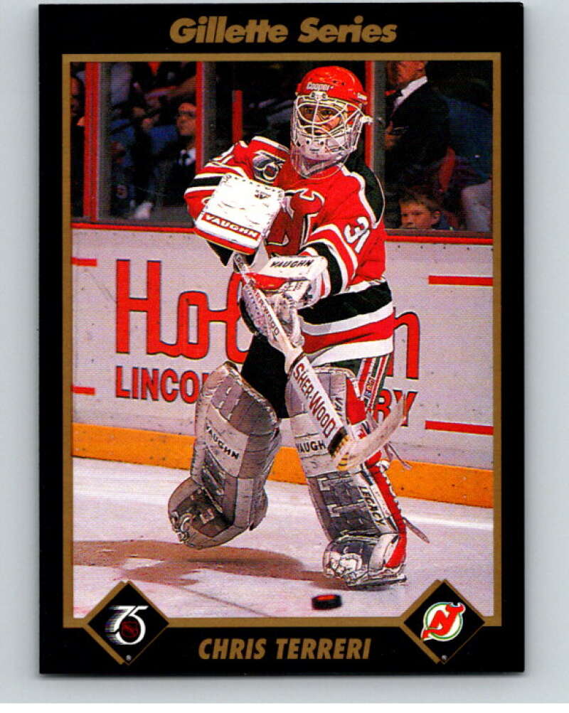 1991-92 Gillette Series Super Stars #38 Chris Terreri V55109 Image 1