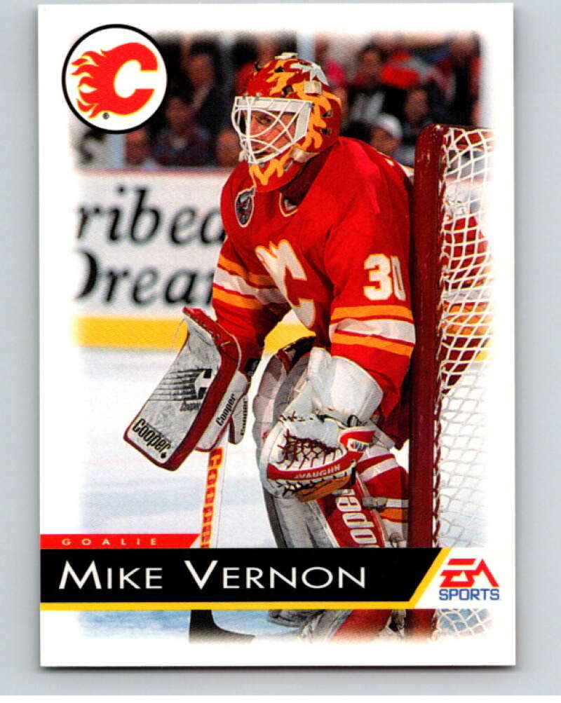 1994 EA Sports Hockey NHLPA '94 #24 Mike Vernon V55146 Image 1