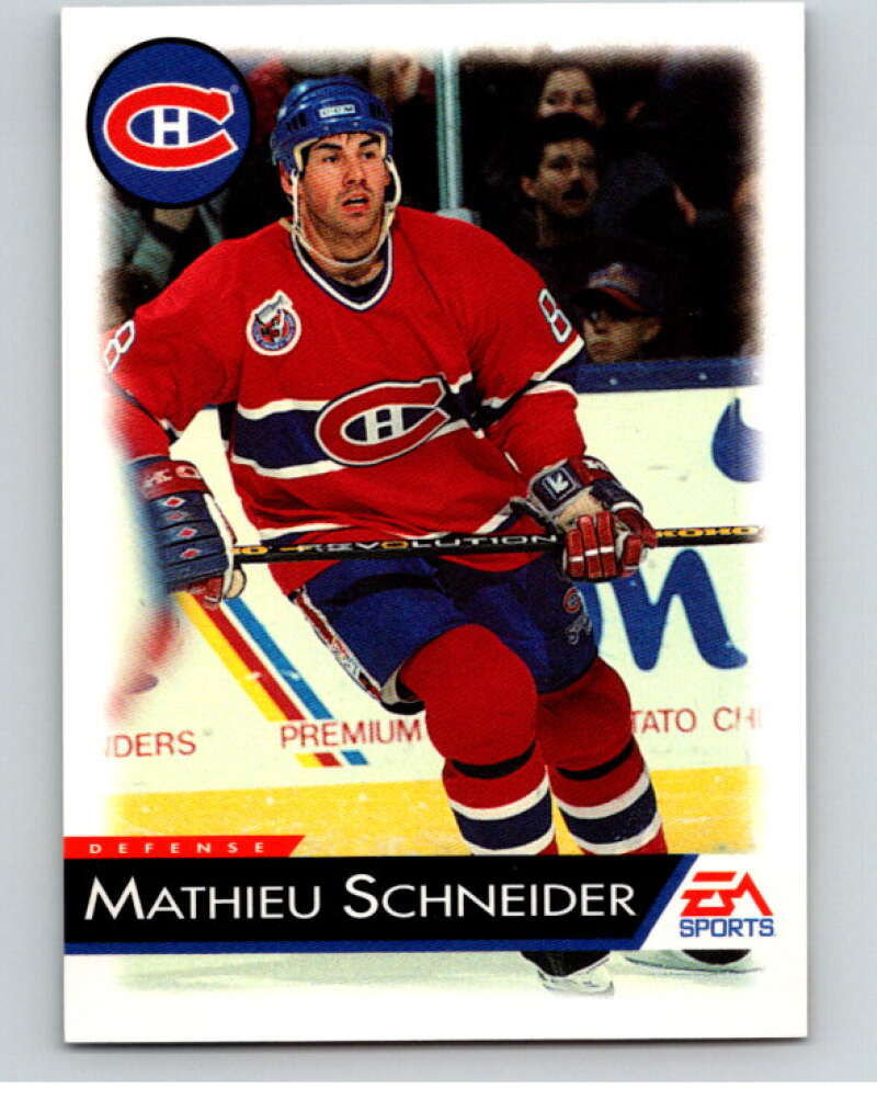 1994 EA Sports Hockey NHLPA '94 #68 Mathieu Schneider V55194 Image 1