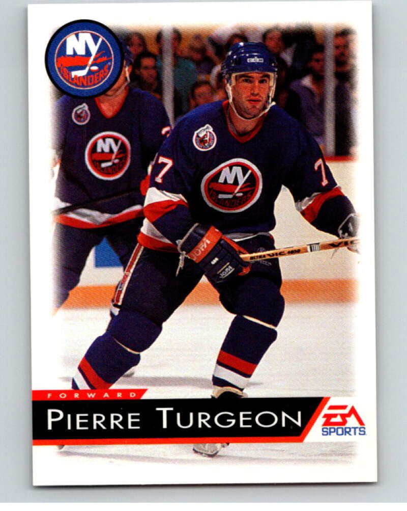 1994 EA Sports Hockey NHLPA '94 #81 Pierre Turgeon V55199 Image 1