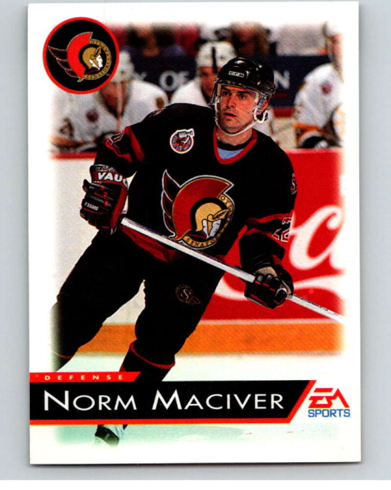 1994 EA Sports Hockey NHLPA '94 #91 Norm MacIver V55207 Image 1