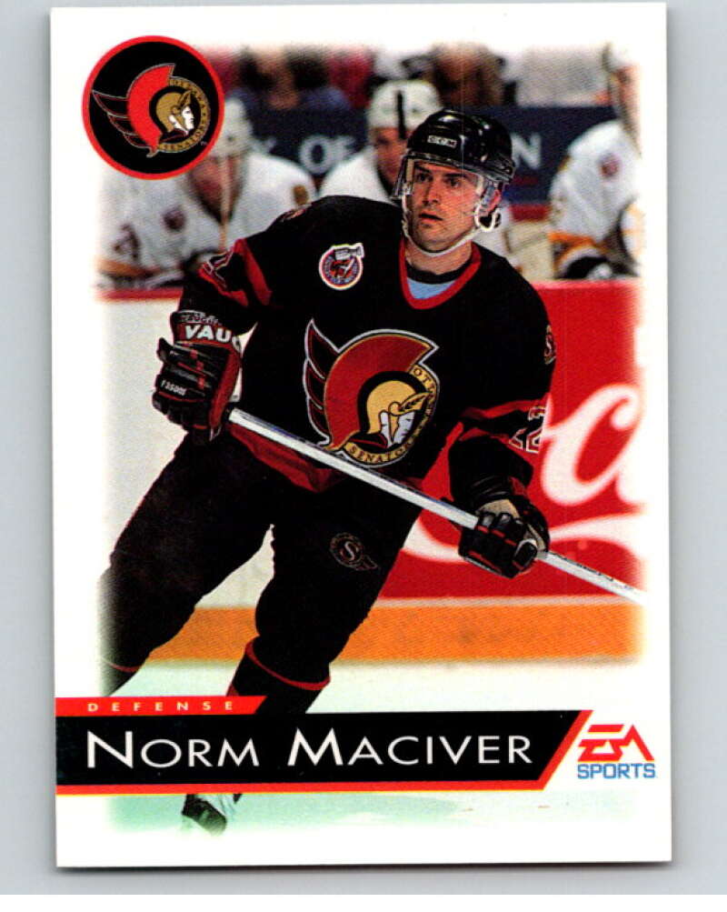 1994 EA Sports Hockey NHLPA '94 #91 Norm MacIver V55208 Image 1