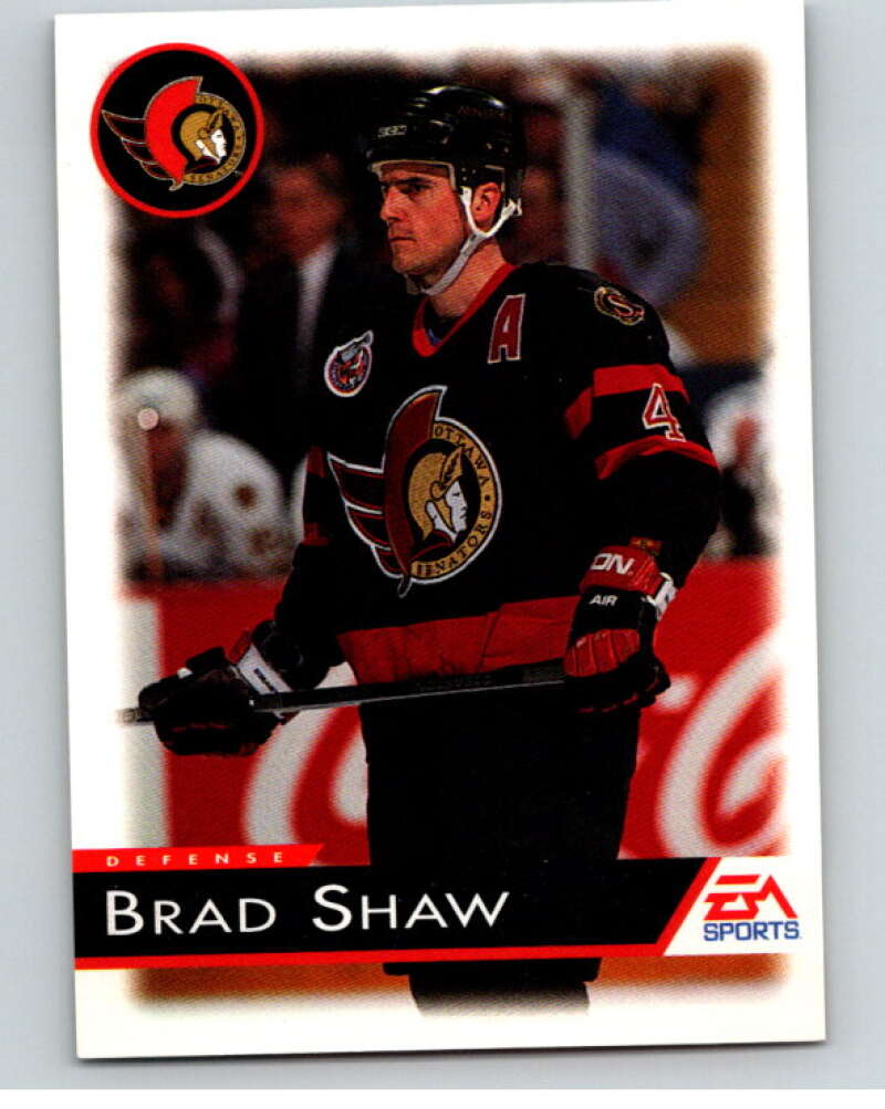 1994 EA Sports Hockey NHLPA '94 #92 Brad Shaw V55210 Image 1