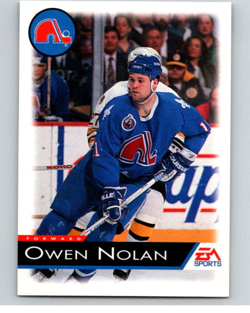 1994 EA Sports Hockey NHLPA '94 #113 Owen Nolan V55236 Image 1