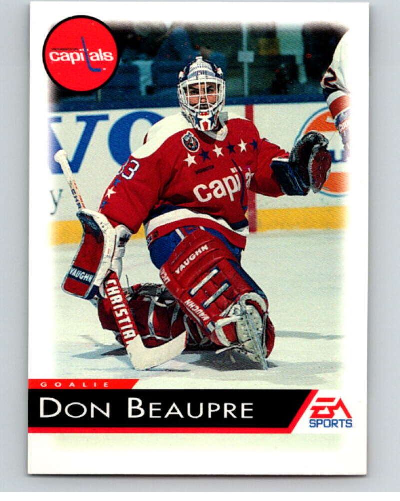 1994 EA Sports Hockey NHLPA '94 #156 Don Beaupre V55254 Image 1