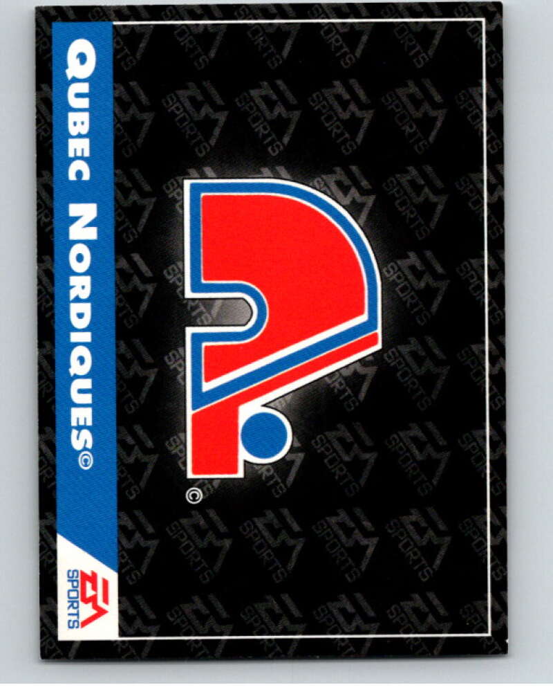 1994 EA Sports Hockey NHLPA '94 #177 Quebec Nordiques V55275 Image 1