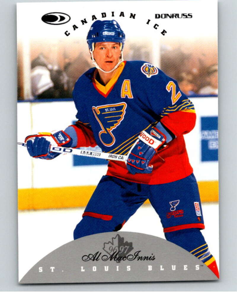 1996-97 Donruss Canadian Ice #15 Al MacInnis St. Louis Blues V55303 Image 1