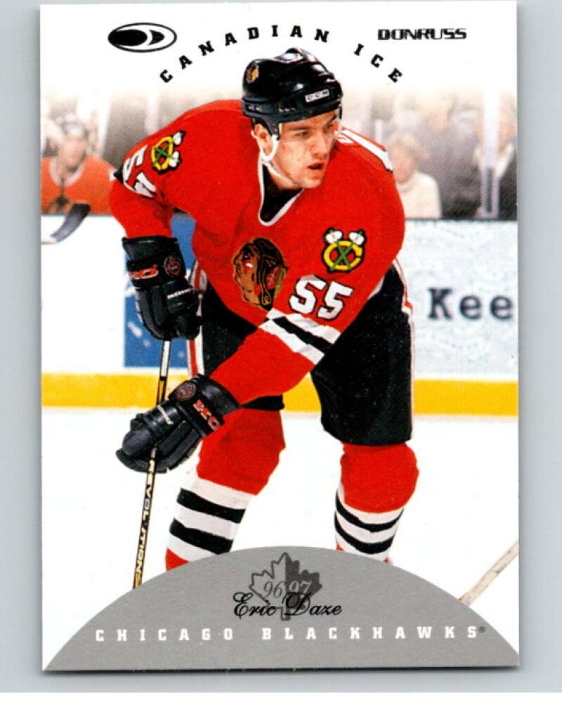 1996-97 Donruss Canadian Ice #20 Eric Daze Chicago Blackhawks V55308 Image 1