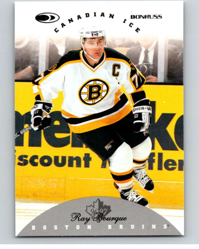 1996-97 Donruss Canadian Ice #21 Ray Bourque Boston Bruins V55309 Image 1