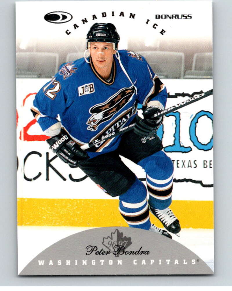 1996-97 Donruss Canadian Ice #24 Peter Bondra Washington Capitals V55312 Image 1