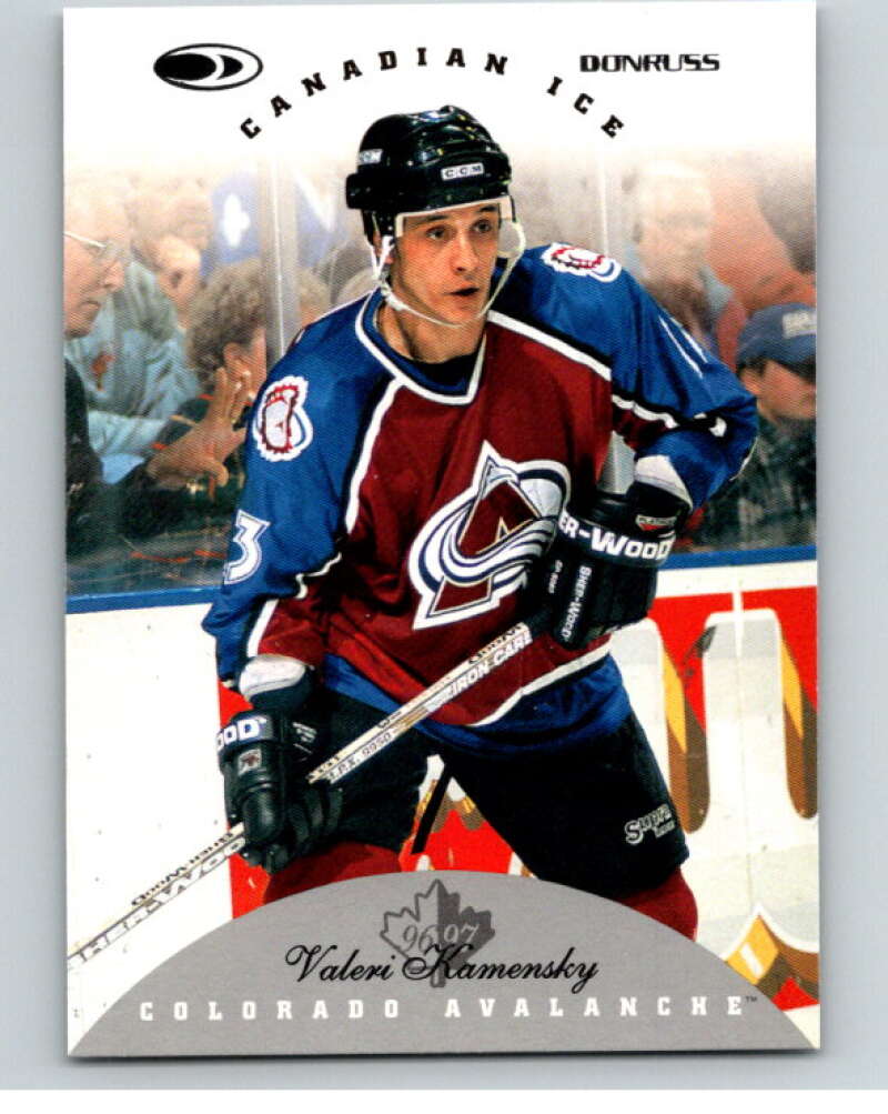 1996-97 Donruss Canadian Ice #32 Valeri Kamensky Colorado Avalanche V55320 Image 1