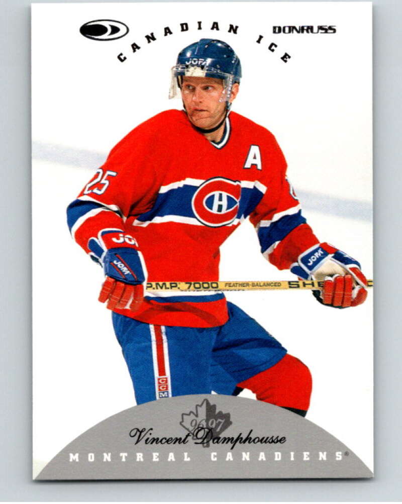 1996-97 Donruss Canadian Ice #53 Vincent Damphousse Montreal Canadiens V55341 Image 1