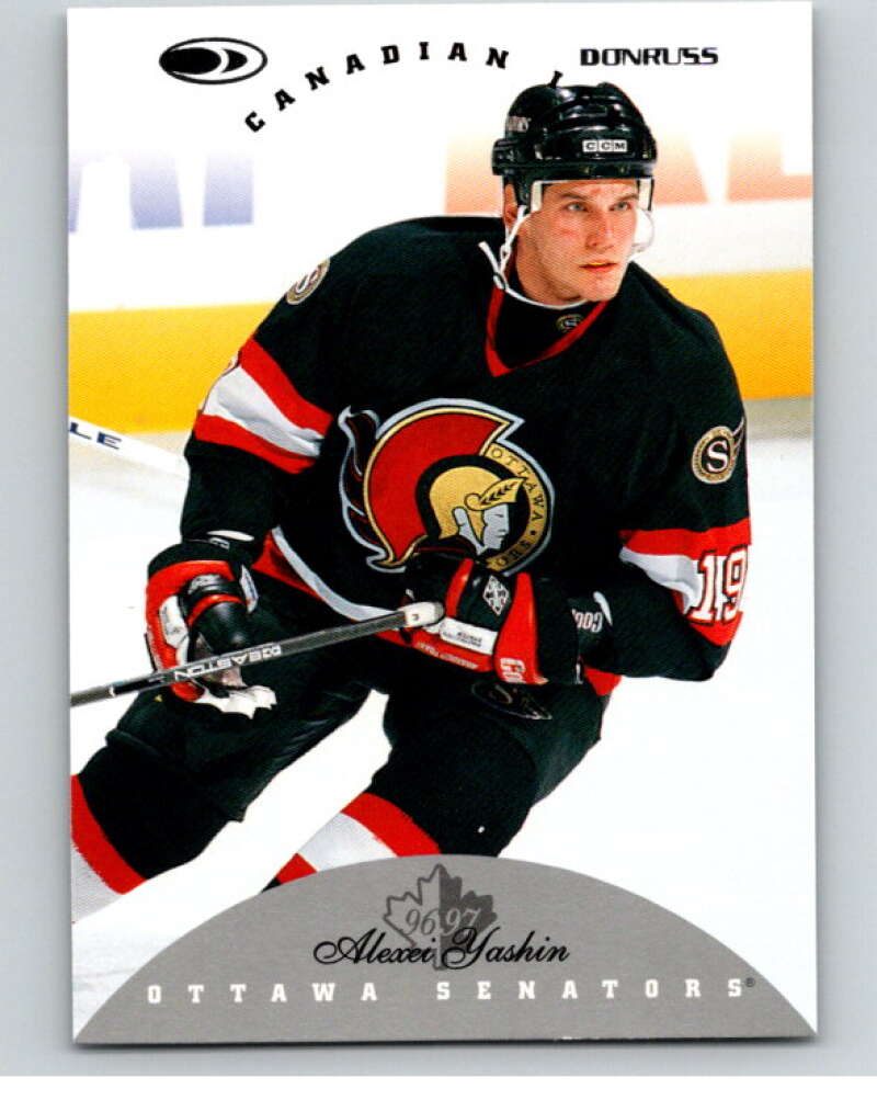 1996-97 Donruss Canadian Ice #61 Alexei Yashin Ottawa Senators V55349 Image 1