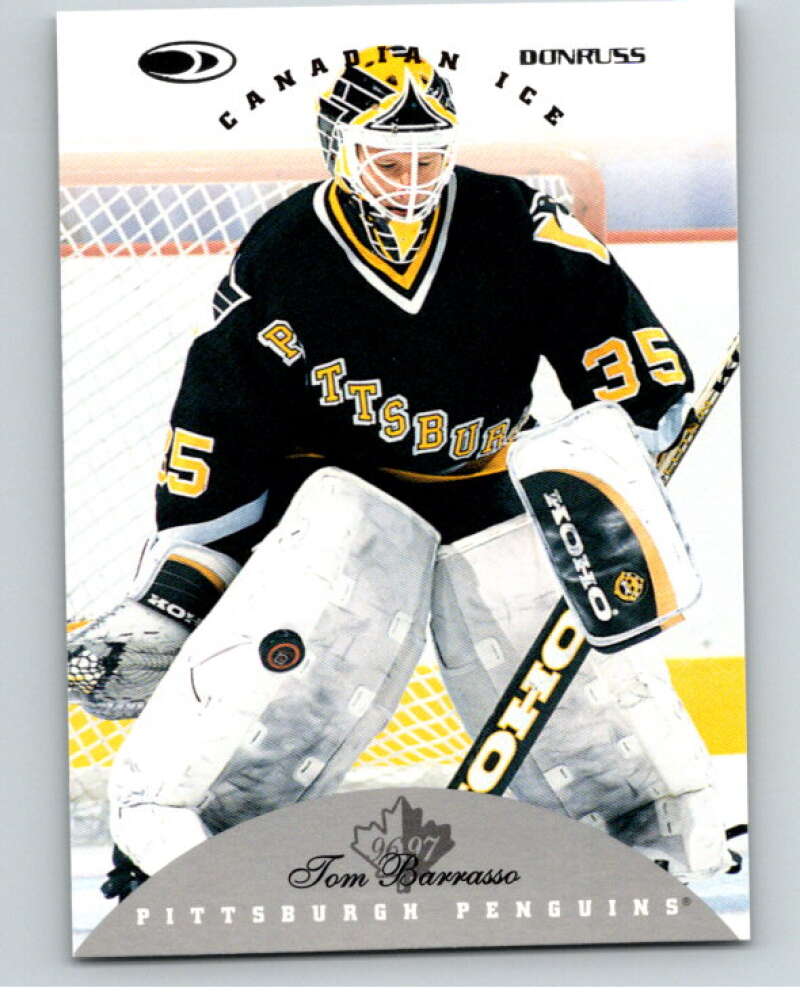 1996-97 Donruss Canadian Ice #70 Tom Barrasso Pittsburgh Penguins V55358 Image 1