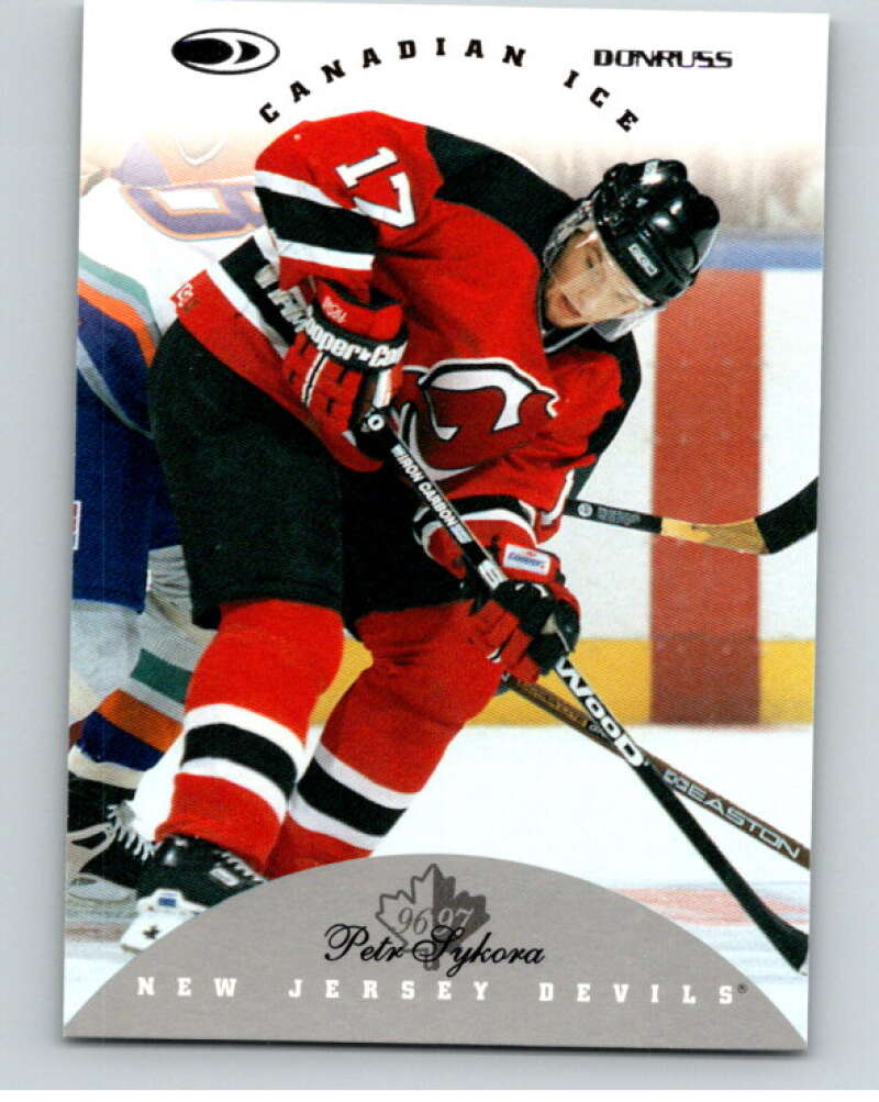 1996-97 Donruss Canadian Ice #72 Petr Sykora New Jersey Devils V55360 Image 1