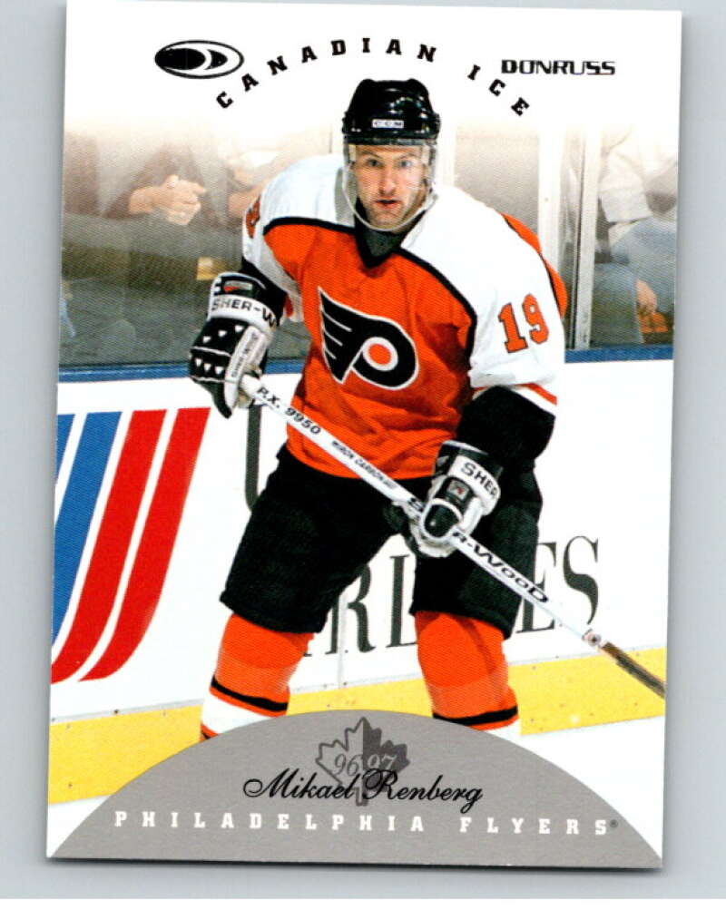 1996-97 Donruss Canadian Ice #77 Mikael Renberg Philadelphia Flyers V55365 Image 1