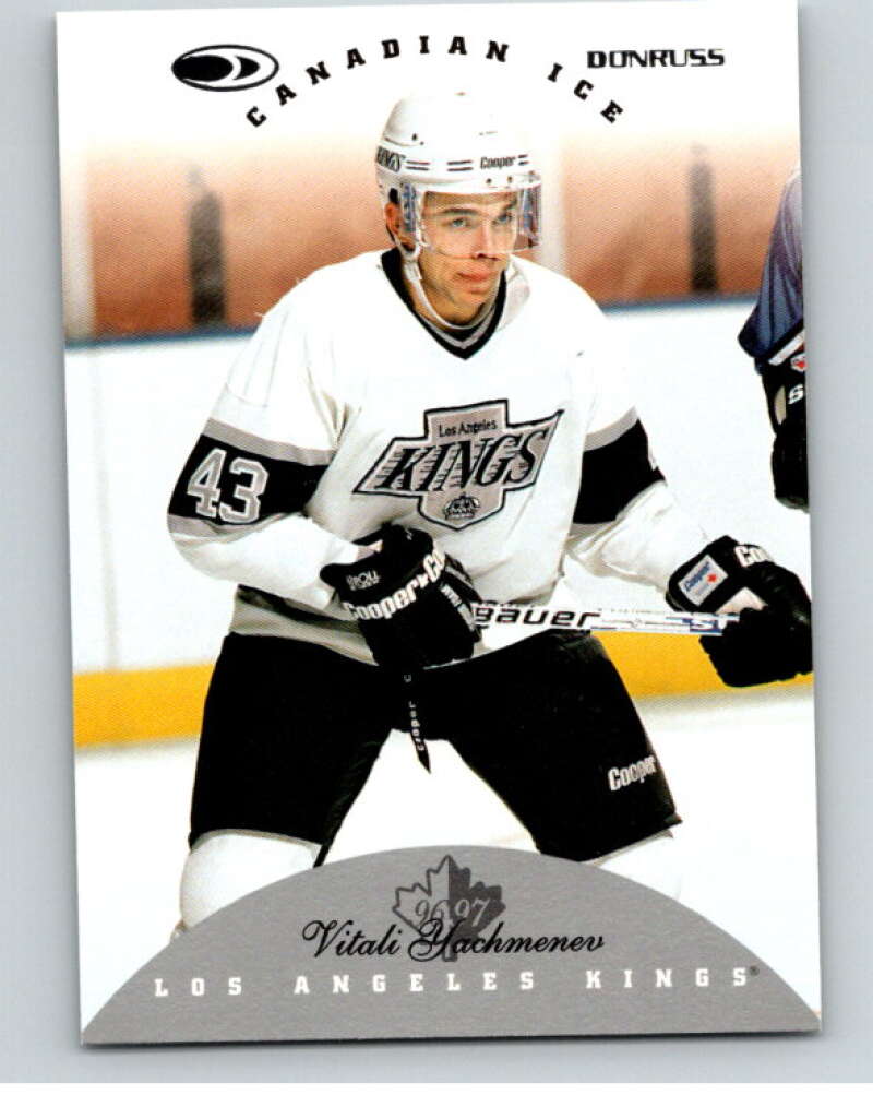 1996-97 Donruss Canadian Ice #80 Vitali Yachmenev Los Angeles Kings V55368 Image 1