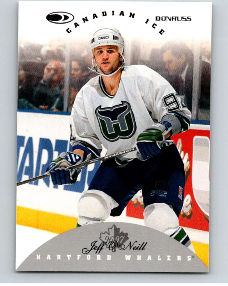 1996-97 Donruss Canadian Ice #82 Jeff O'Neill Hartford Whalers V55370 Image 1