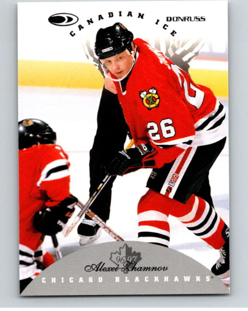 1996-97 Donruss Canadian Ice #88 Alexei Zhamnov Chicago Blackhawks V55376 Image 1