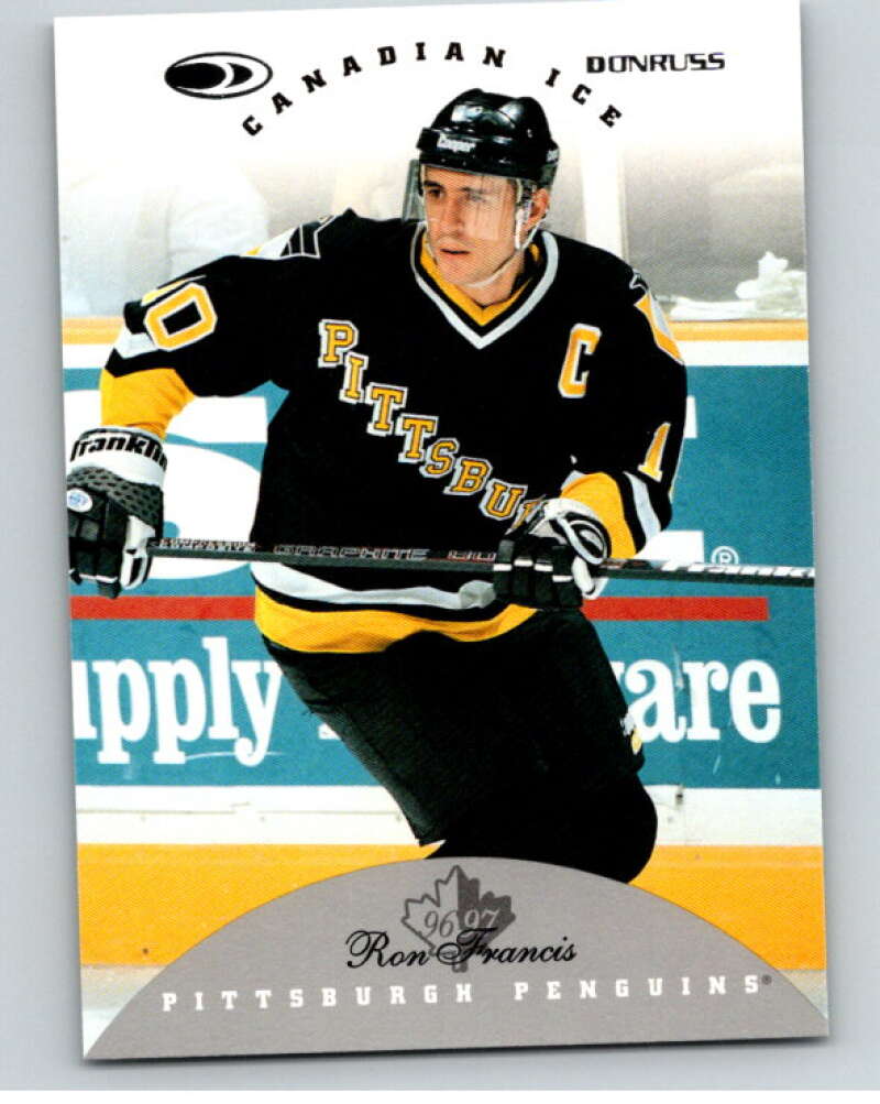 1996-97 Donruss Canadian Ice #93 Ron Francis Pittsburgh Penguins V55381 Image 1