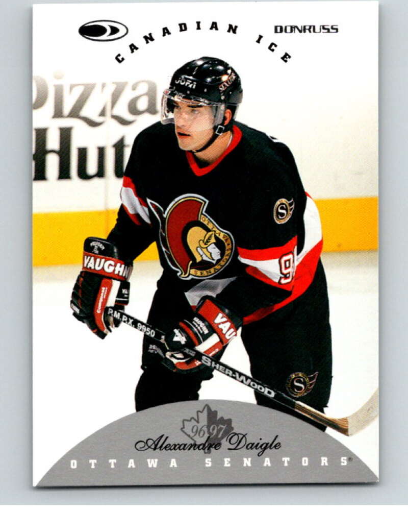 1996-97 Donruss Canadian Ice #104 Alexandre Daigle Ottawa Senators V55392 Image 1