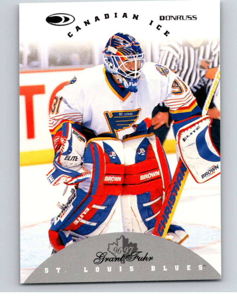 1996-97 Donruss Canadian Ice #109 Grant Fuhr St. Louis Blues V55397 Image 1