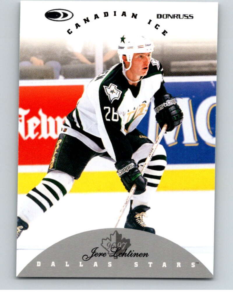 1996-97 Donruss Canadian Ice #111 Jere Lehtinen Dallas Stars V55399 Image 1