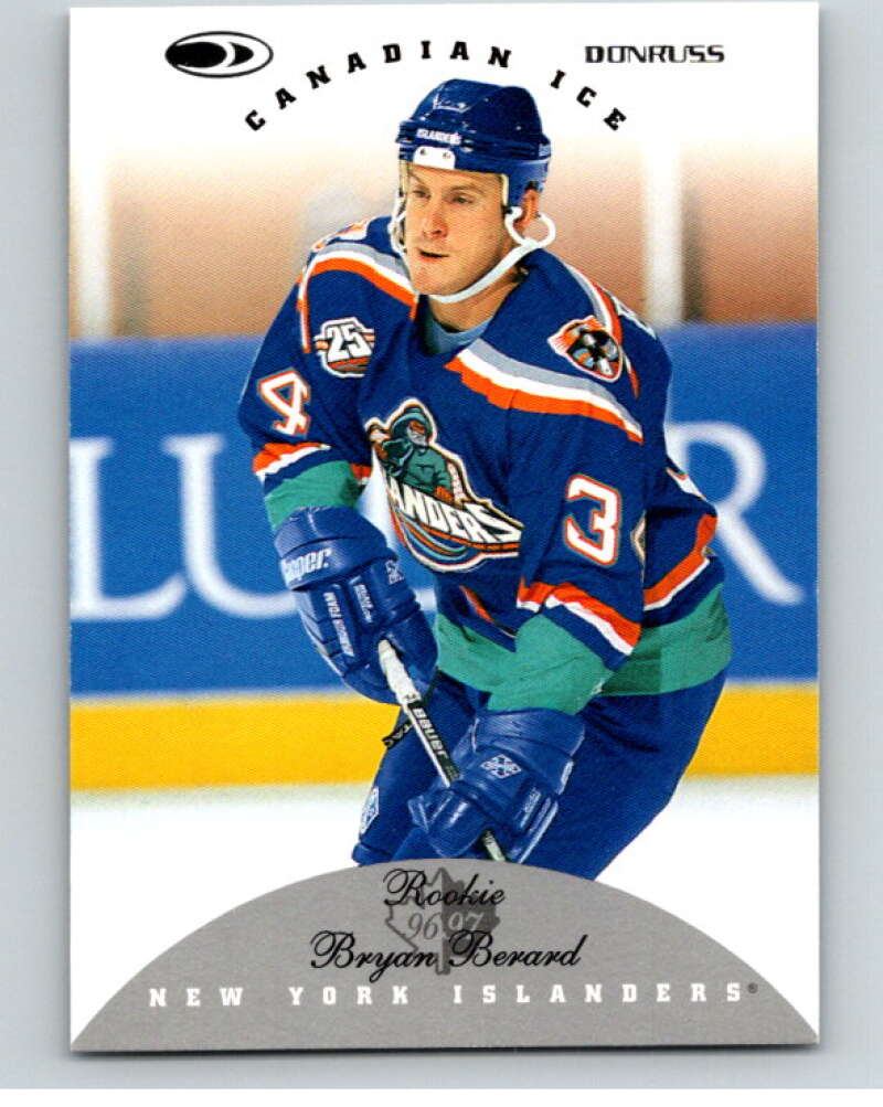 1996-97 Donruss Canadian Ice #131 Bryan Berard New York Islanders V55419 Image 1