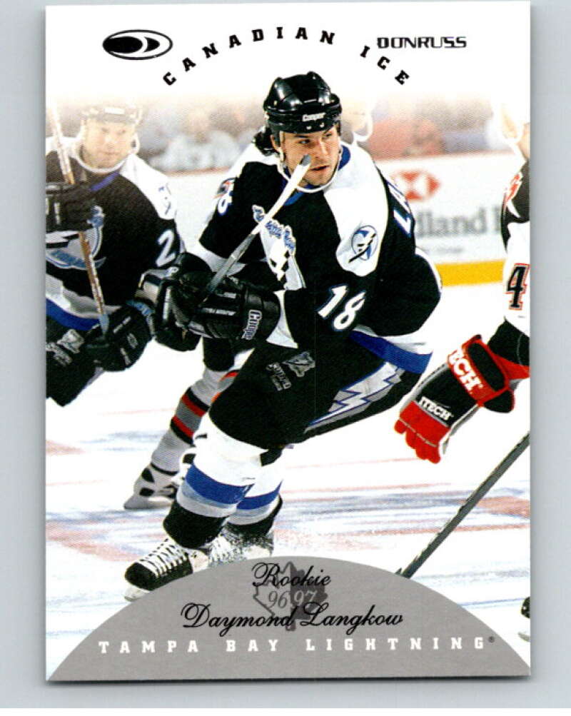 1996-97 Donruss Canadian Ice #135 Daymond Langkow Tampa Bay Lightning V55423 Image 1