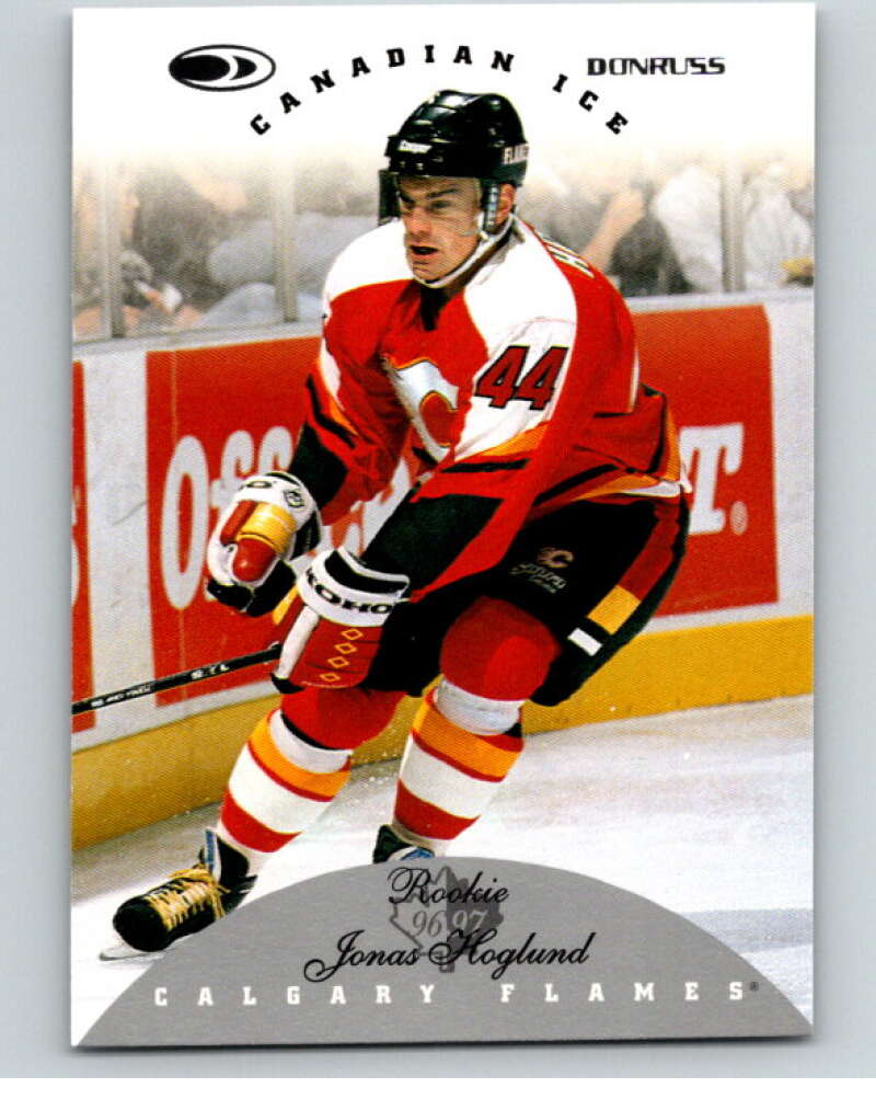 1996-97 Donruss Canadian Ice #140 Jonas Hoglund Calgary Flames V55428 Image 1