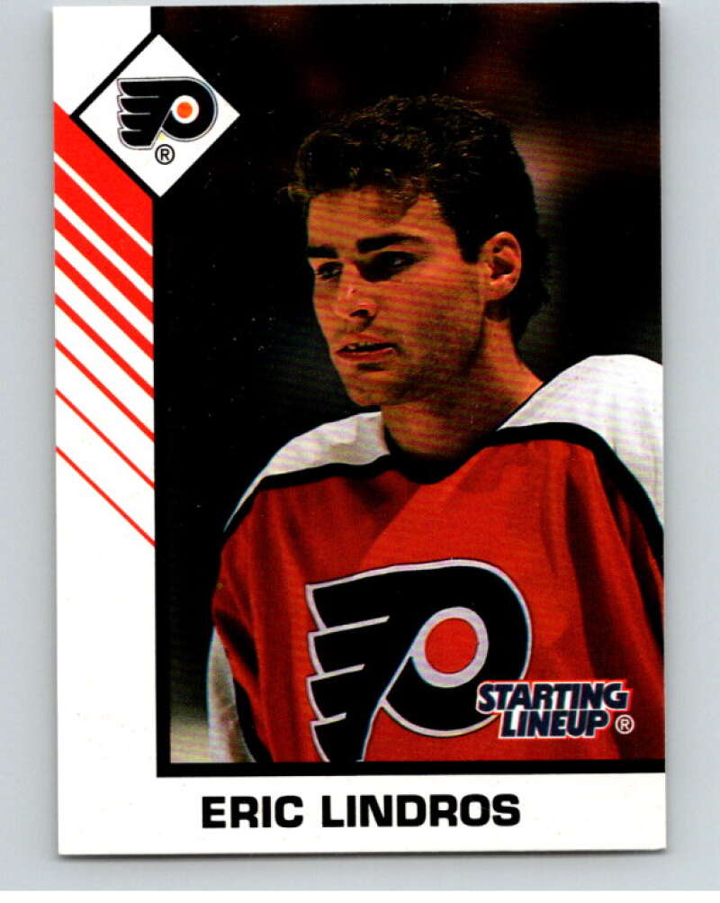 1993 Kenner Starting Lineup Cards #8 Eric Lindros Image 1