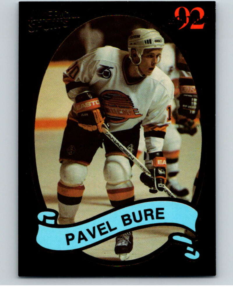 1991-92 American Sports Pavel Bure No:09674 Canucks Image 1