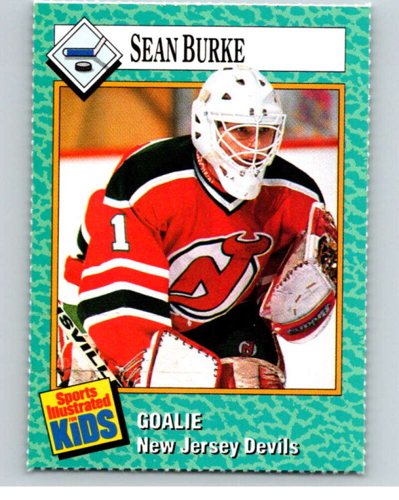 1989 Sports Illustrated for Kids I #30 Sean Burke Image 1