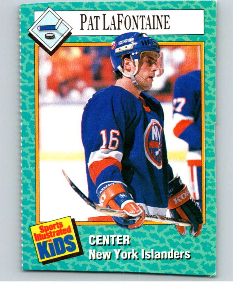 1989 Sports Illustrated for Kids I #96 Pat LaFontaine Image 1