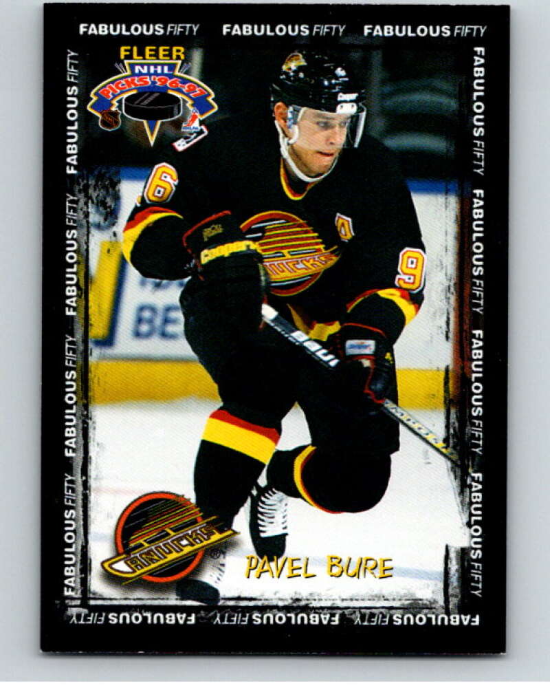 1996-97 Fleer Picks Fabulous 50 #5 Pavel Bure Image 1