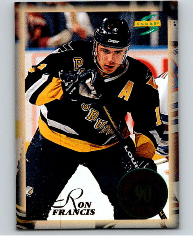 1994-95 Score 90 Plus Club #18 Ron Francis Image 1
