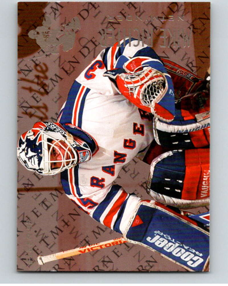 1994-95 Fleer Netminders #8 Mike Richter Image 1