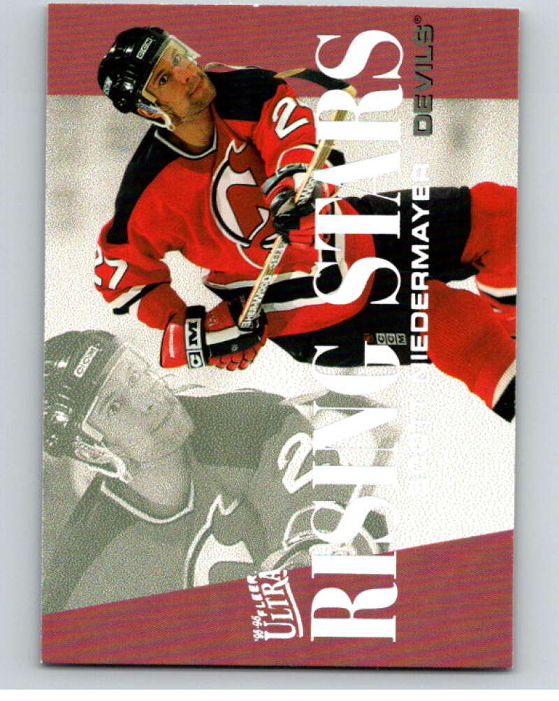 1995-96 Ultra Rising Stars #5 Scott Niedermayer Image 1