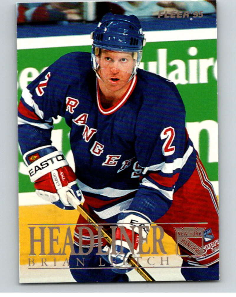 1994-95 Fleer Headliners #5 Brian Leetch Image 1