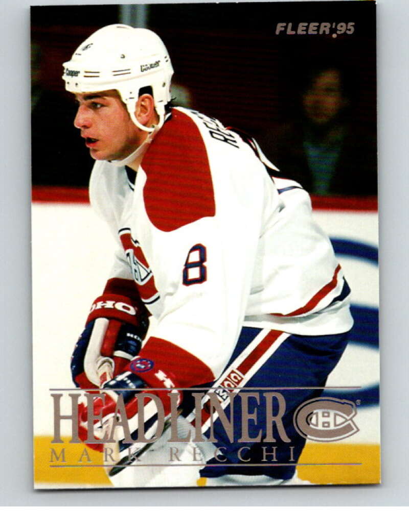 1994-95 Fleer Headliners #9 Mark Recchi Image 1