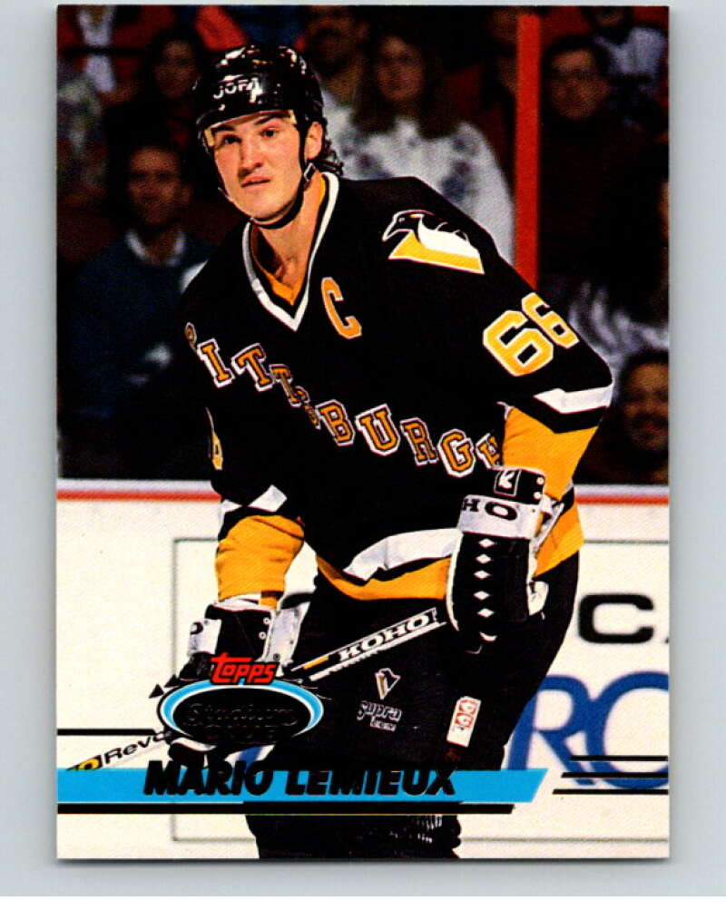 1993-94 Stadium Club #310 Mario Lemieux Image 1