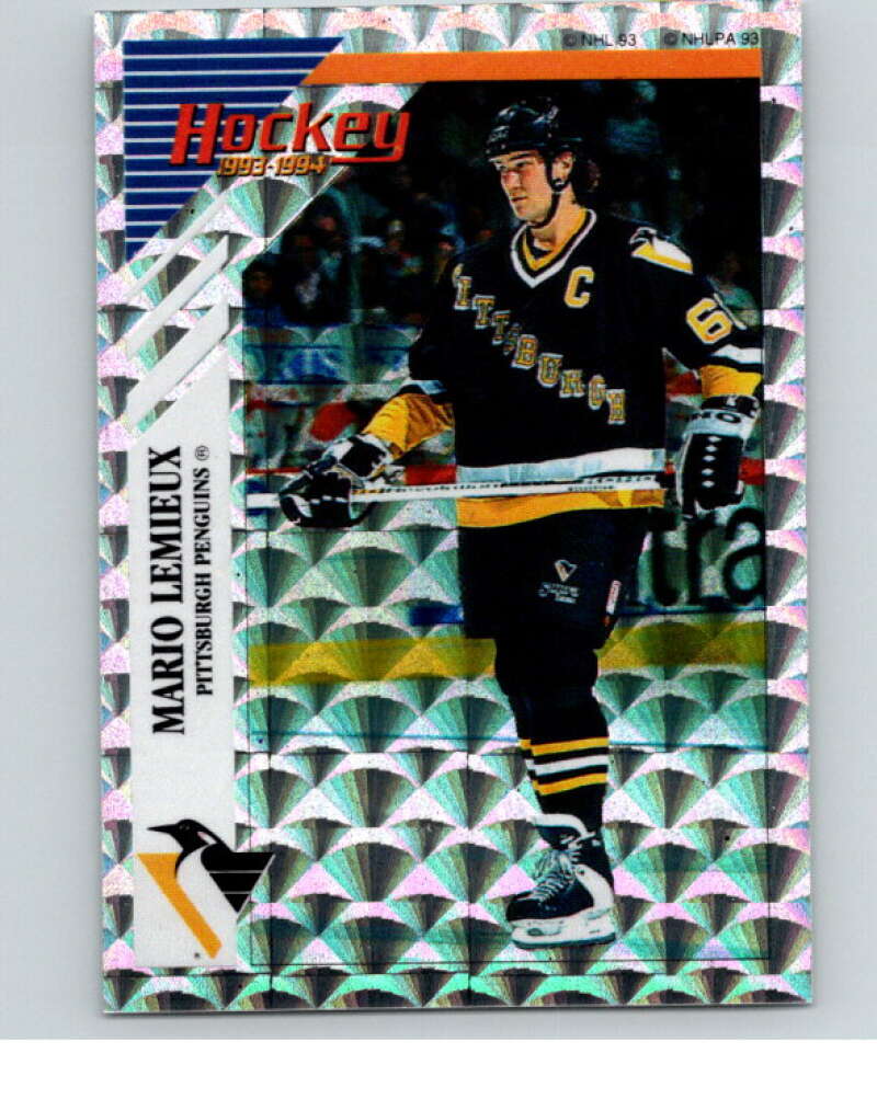 1993-94 Panini Stickers #H Mario Lemieux Image 1