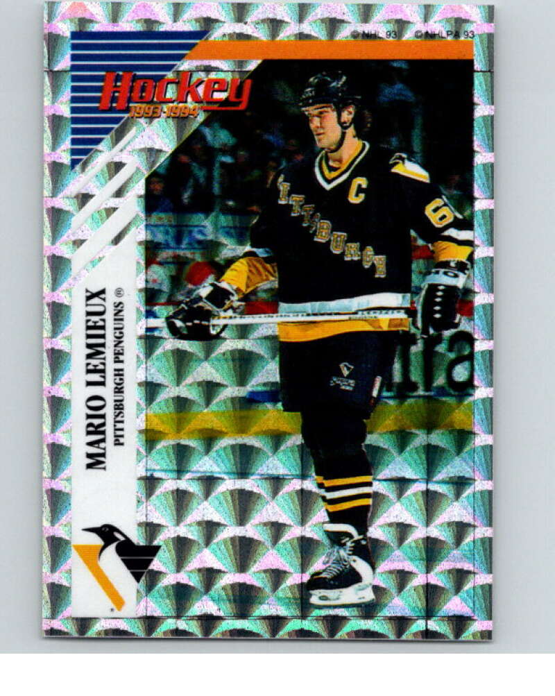 1993-94 Panini Stickers #H Mario Lemieux Image 1