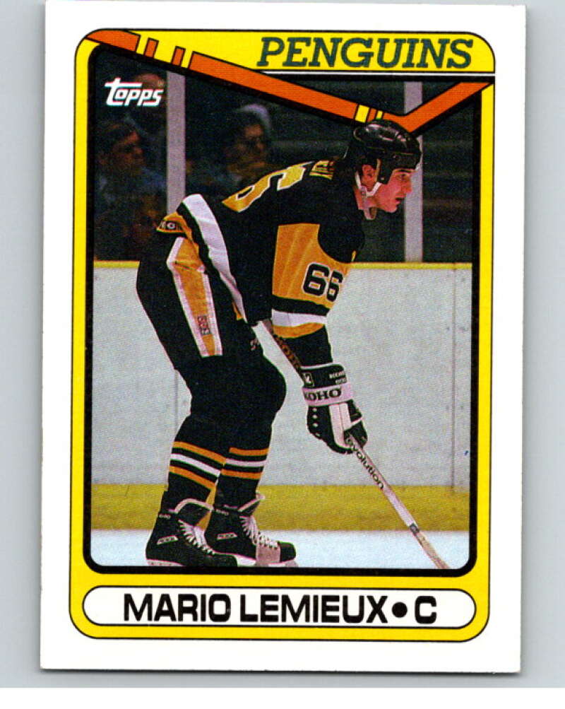 1990-91 Topps #175 Mario Lemieux Image 1