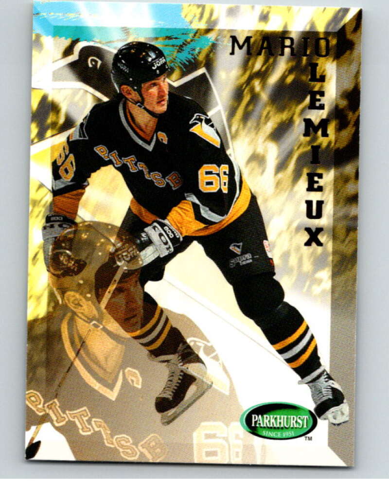 1995-96 Parkhurst International #170 Mario Lemieux Image 1