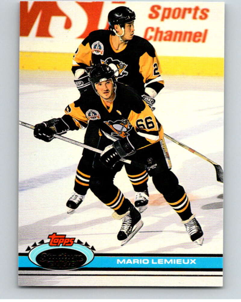 1991-92 Stadium Club #174 Mario Lemieux Image 1