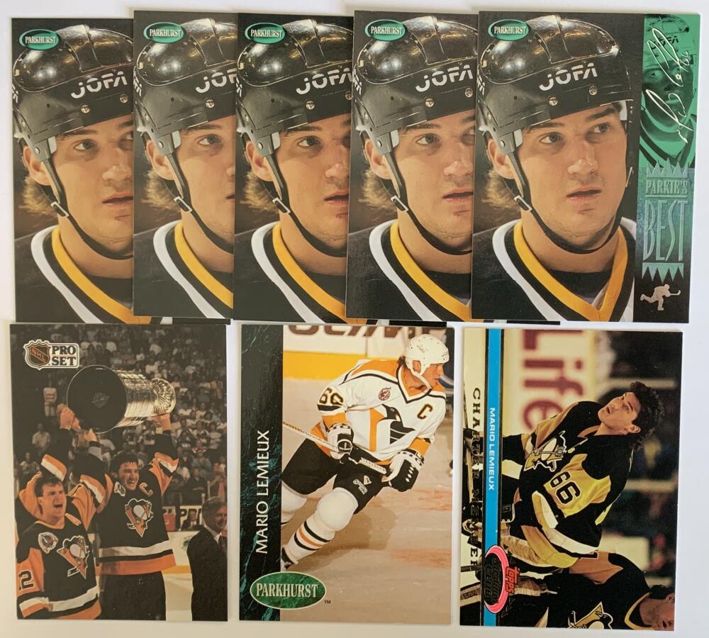 Mario Lemieux Hockey Card Lot of 8 cards - V55607 Image 1
