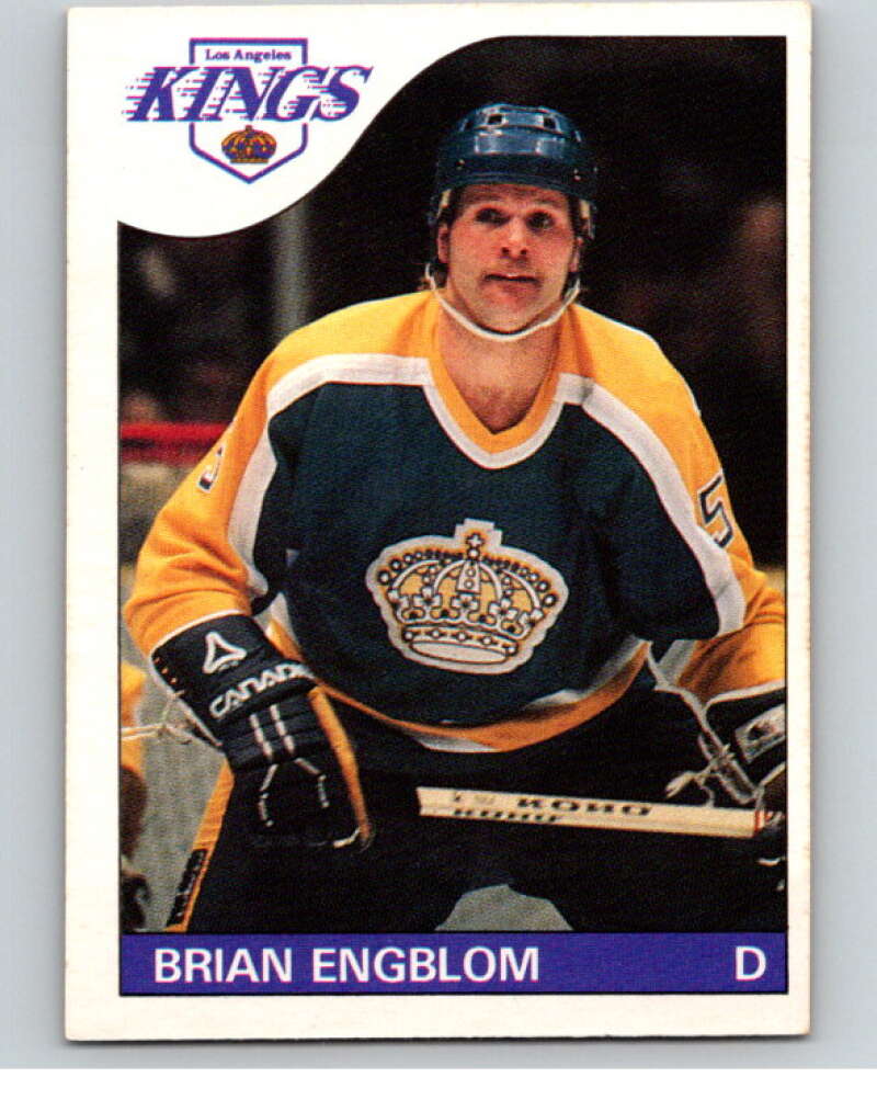 1985-86 O-Pee-Chee #5 Brian Engblom Los Angeles Kings V56326 Image 1